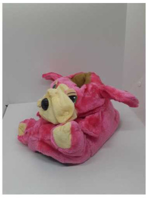 Botosi de casa pentru fetite model catelus roz marime 35-36 2