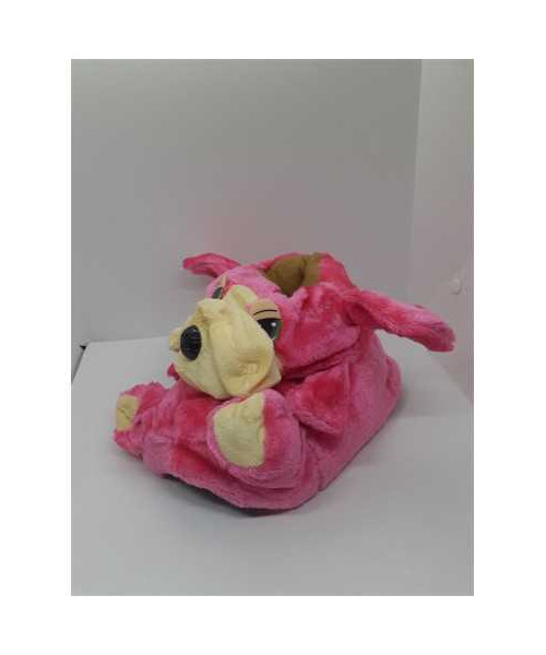 Botosi de casa pentru fetite model catelus roz marime 35-36