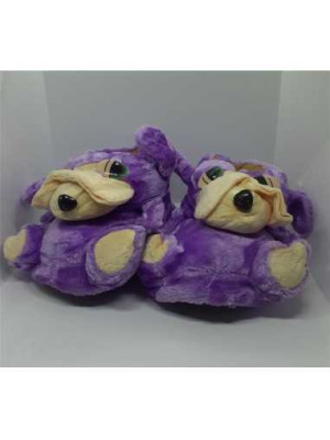 Botosi de casa pentru fetite model catelus mov marime 35-36