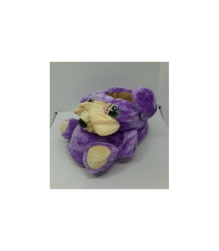 Botosi de casa pentru fetite model catelus mov marime 35-36