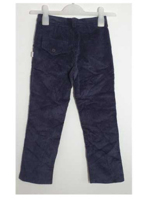 Pantaloni albastri din reiat pentru copii 2