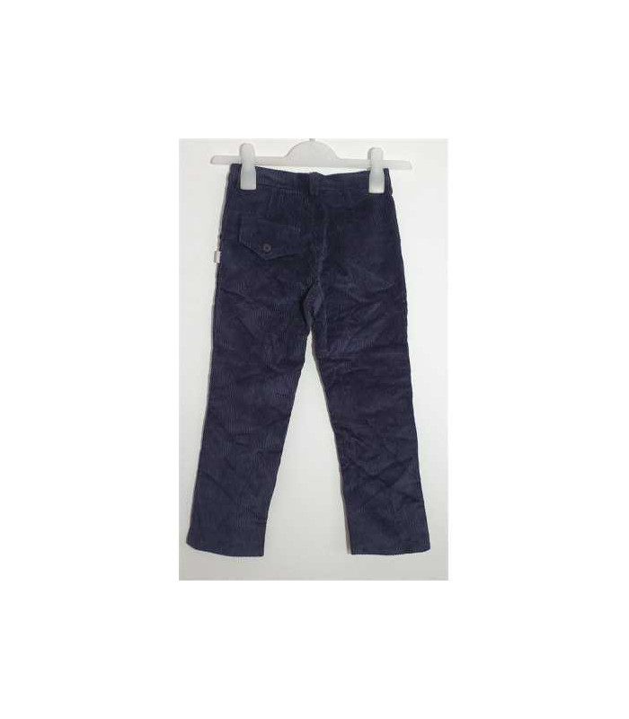 Pantaloni albastri din reiat pentru copii