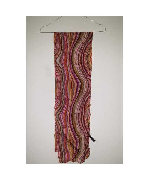 Esarfa multicolora cu dungi Accessorize