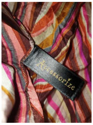 Esarfa multicolora cu dungi Accessorize 2