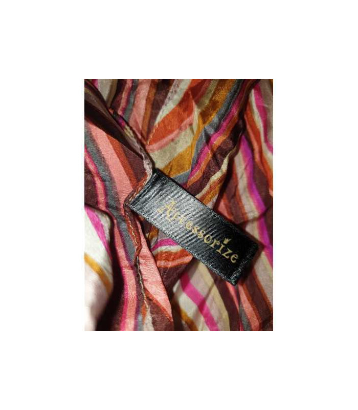 Esarfa multicolora cu dungi Accessorize