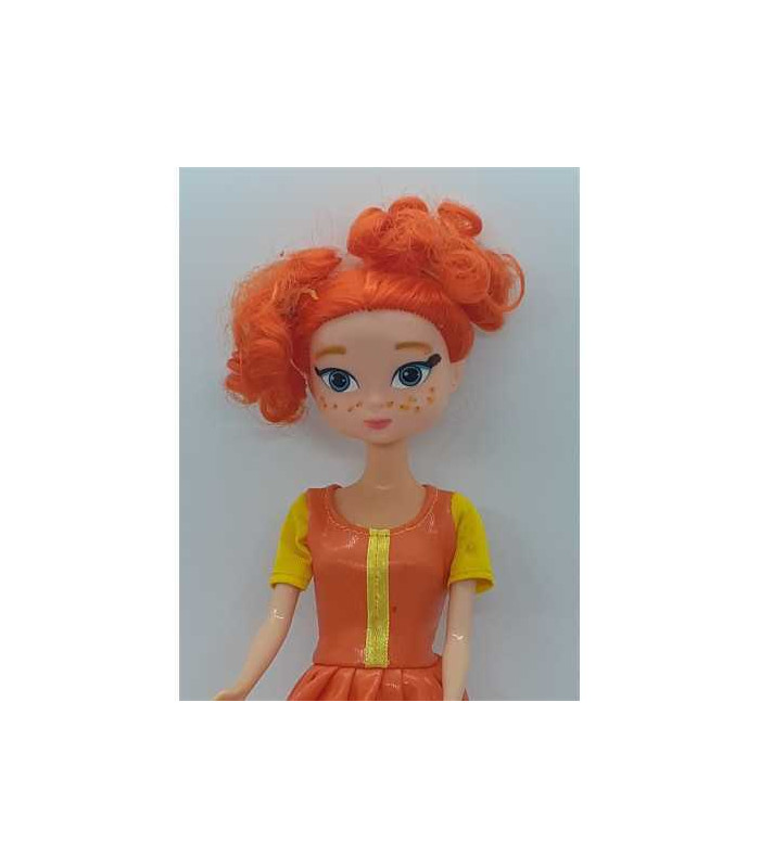 Papusa cu parul portocaliu 29 cm