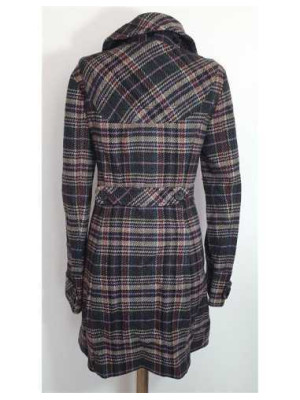 Palton de dama in carouri primavara toamna EDC 2