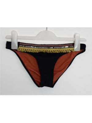 Slip de baie cu franjuri si paiete Atmosphere