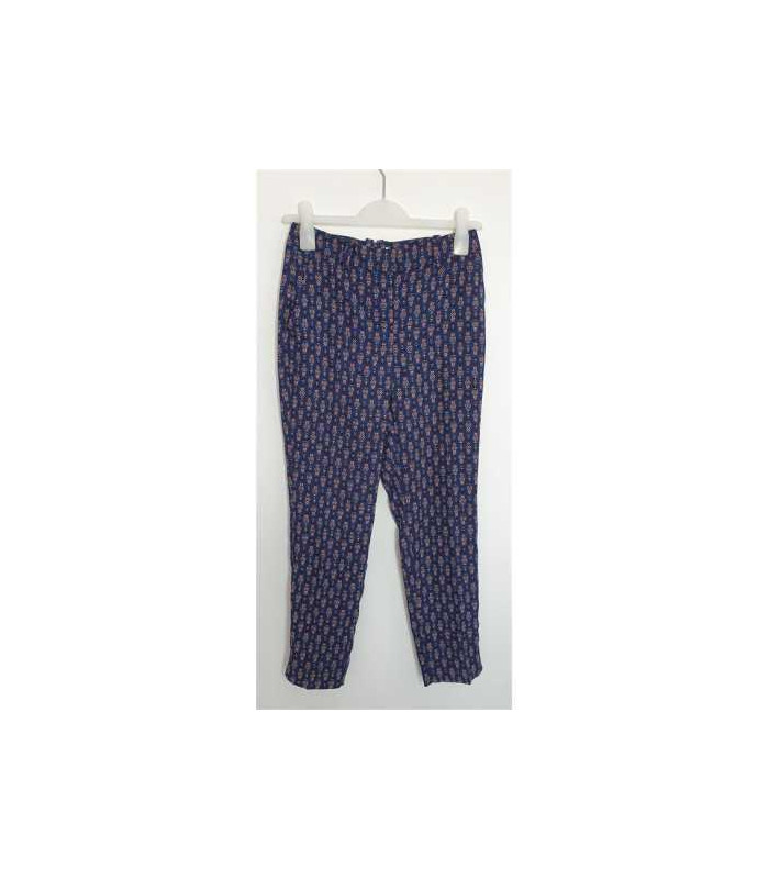 Pantaloni dama pentru primavara cu imprimeu colorat