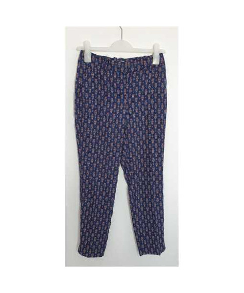 Pantaloni dama pentru primavara cu imprimeu colorat