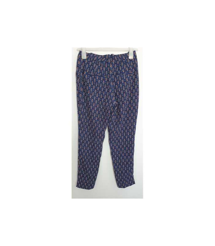 Pantaloni dama pentru primavara cu imprimeu colorat