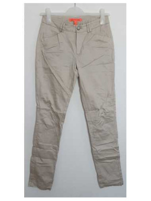 Pantaloni casual de dama cu buzunare false la spate Love MNG Basic