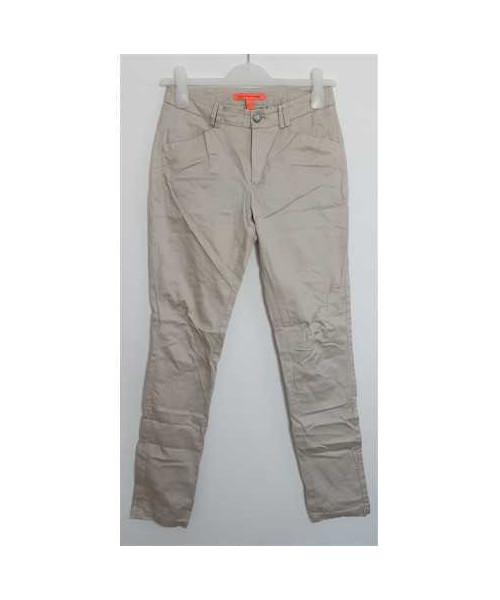 Pantaloni casual de dama cu buzunare false la spate Love MNG Basic