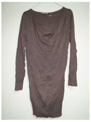 Rochie tricotata de dama cu maneca lunga UP Fashion