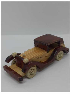 Masinuta decorativa realizata din lemn 2