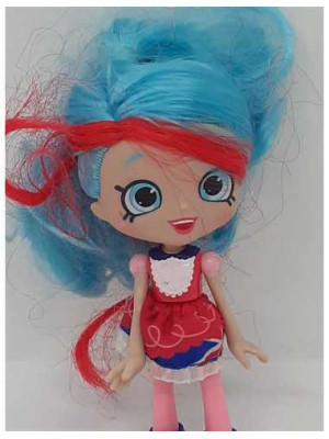 Set doua papusele Moose cu parul lung 11 cm 2