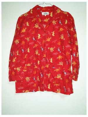 Bluza de pijama cu imprimeu multicolor GLOTEX