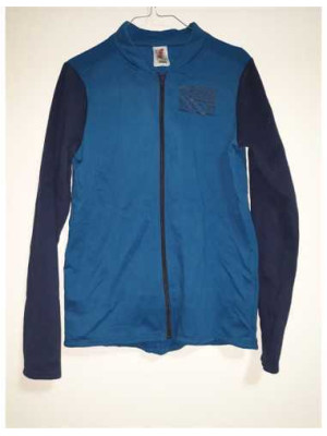 Bluza de trening pentru baieti cu scris imprimat pe piept Decathlon