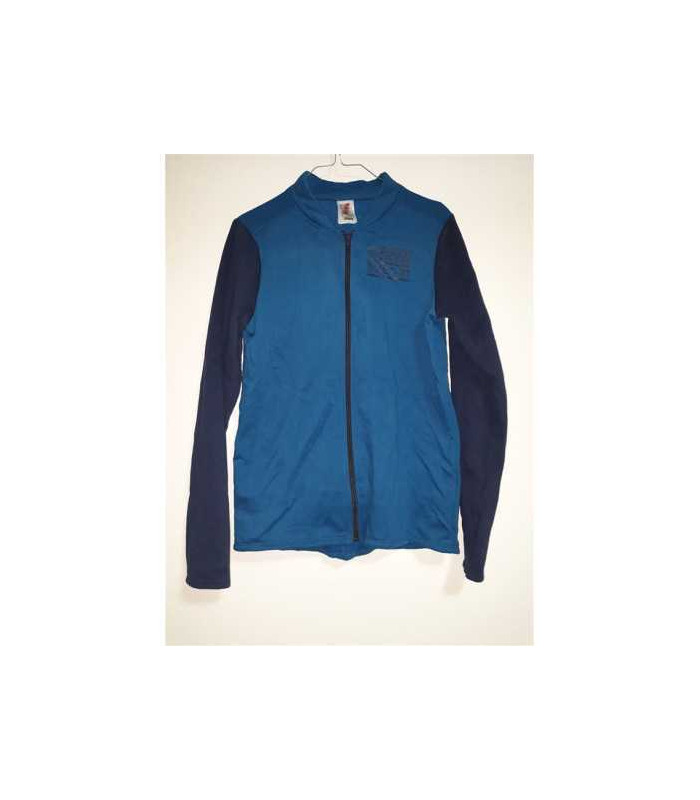 Bluza de trening pentru baieti cu scris imprimat pe piept Decathlon