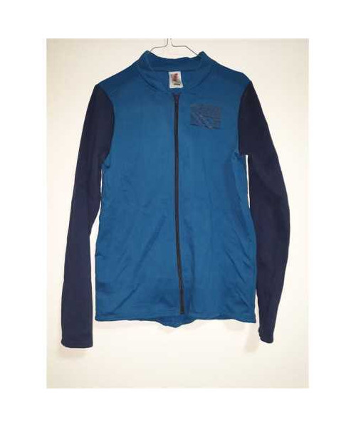 Bluza de trening pentru baieti cu scris imprimat pe piept Decathlon