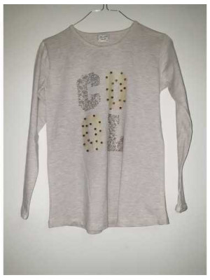 Bluzita cu maneca lunga si imprimeu Breeze Girls