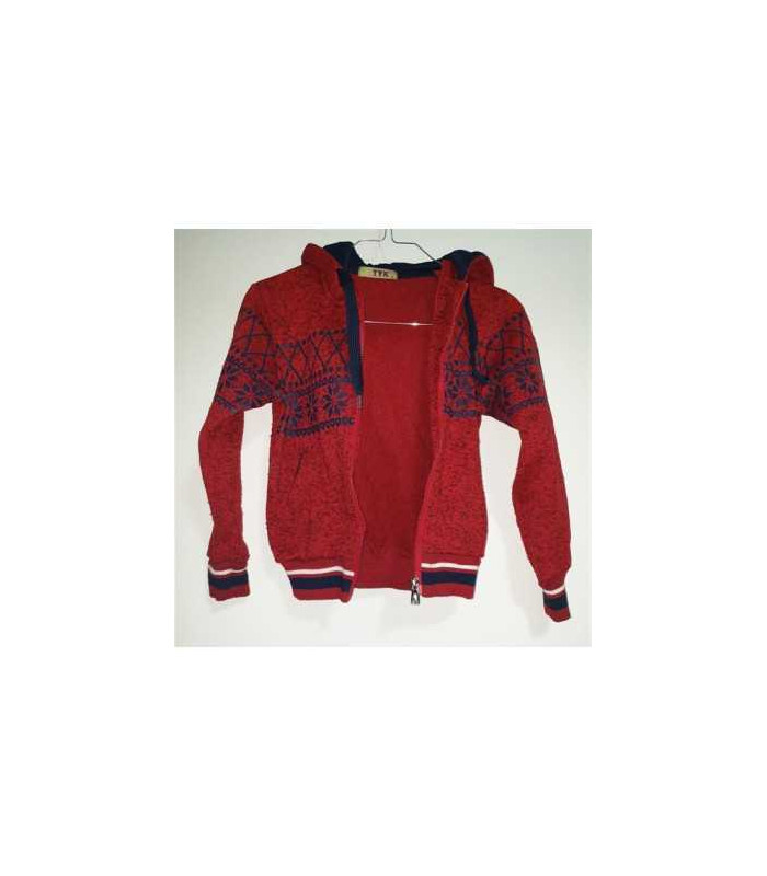 Bluza sport multicolora cu gluga TYK