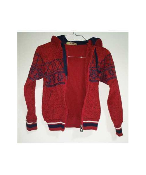 Bluza sport multicolora cu gluga TYK