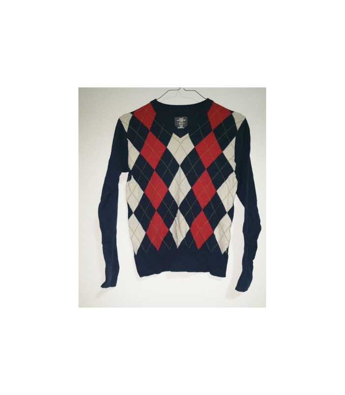 Pulover tricotat pentru copii cu motive geometrice multicolore H&M