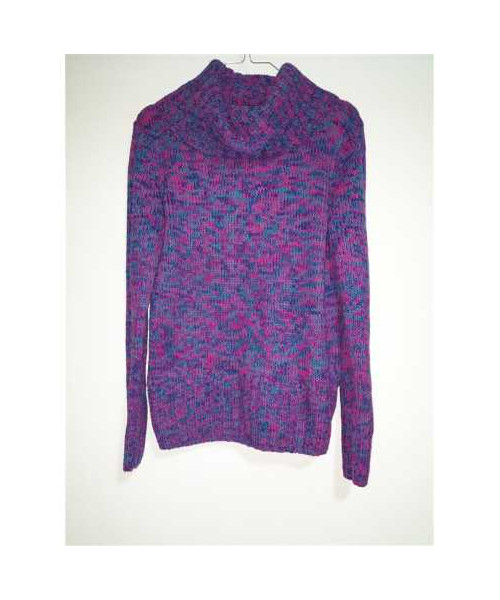 Pulover crosetat multicolor Colours of the world