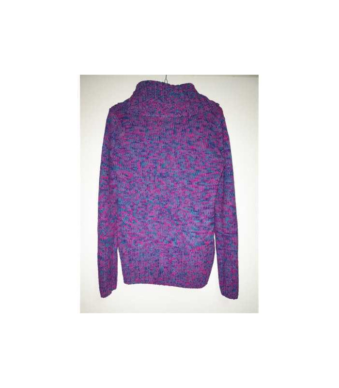 Pulover crosetat multicolor Colours of the world