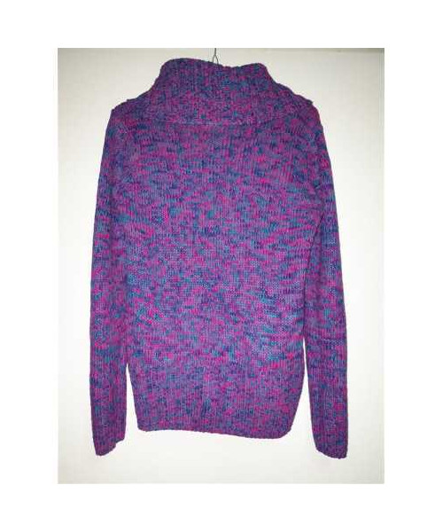 Pulover crosetat multicolor Colours of the world