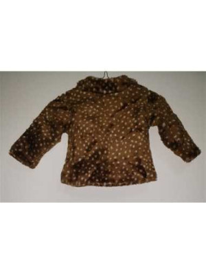 Jacheta cu aspect de blanita pentru fetite 2