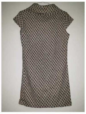 Rochie de dama fara maneci si cu guler intors 2