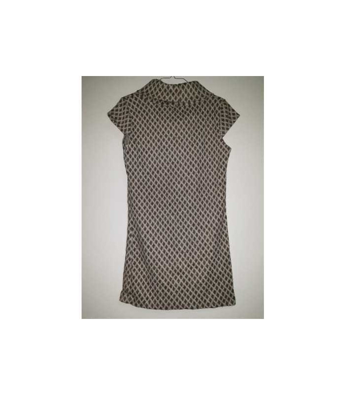 Rochie de dama fara maneci si cu guler intors