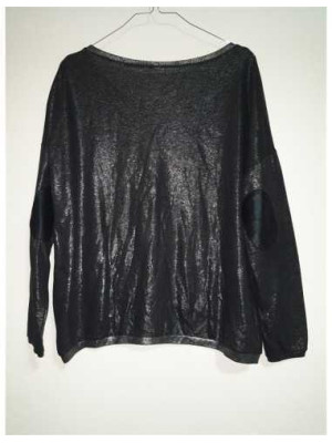 Bluza dama sclipitoare cu scris aplicat 2