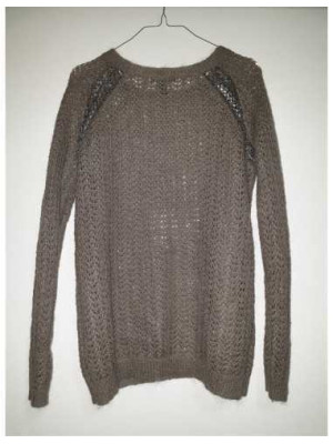 Pulover cu maneca lunga tricotat Mango 2