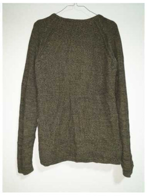 Pulover dama tricotat cu decolteu rotund Vintage 2