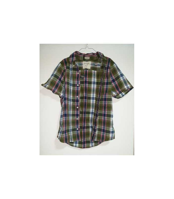 Camasa pentru barbati cu model in carouri Muscle Abercrombie&Fitch