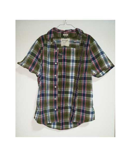 Camasa pentru barbati cu model in carouri Muscle Abercrombie&Fitch