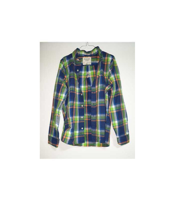 Camasa pentru barbati in carouri multicolore Muscle Abercrombie&Fitch