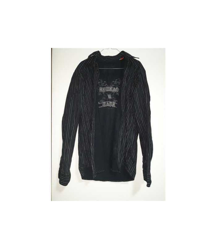 Camasa neagra cu dungi albe Esprit de Corp