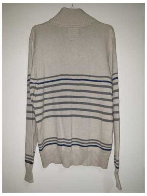 Pulover barbati cu dungi model tricotat EASTSIDE ESTABLISHED 2