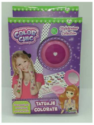 Set tatuaje Color Chic Style & Wear
