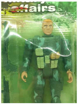 Figurina soldat cu doua accesorii 2