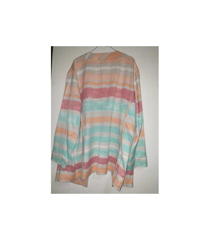 Sacou dama pentru primavara cu dungi colorate Selection