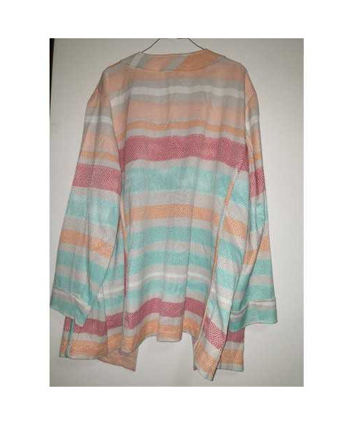 Sacou dama pentru primavara cu dungi colorate Selection