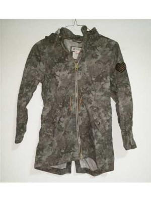 Jacheta de primavara pentru copii cu snur in talie H&M