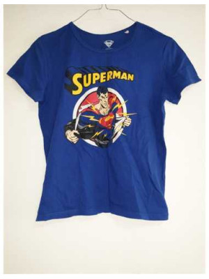 Tricou pentru baieti cu print multicolor Superman