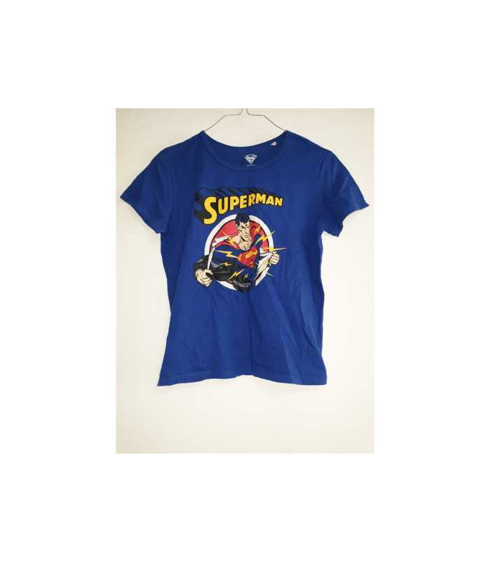 Tricou pentru baieti cu print multicolor Superman