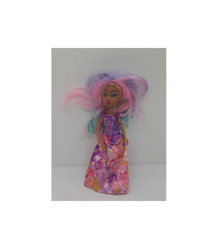 Papusa cu parul multicolor Yulu 2019